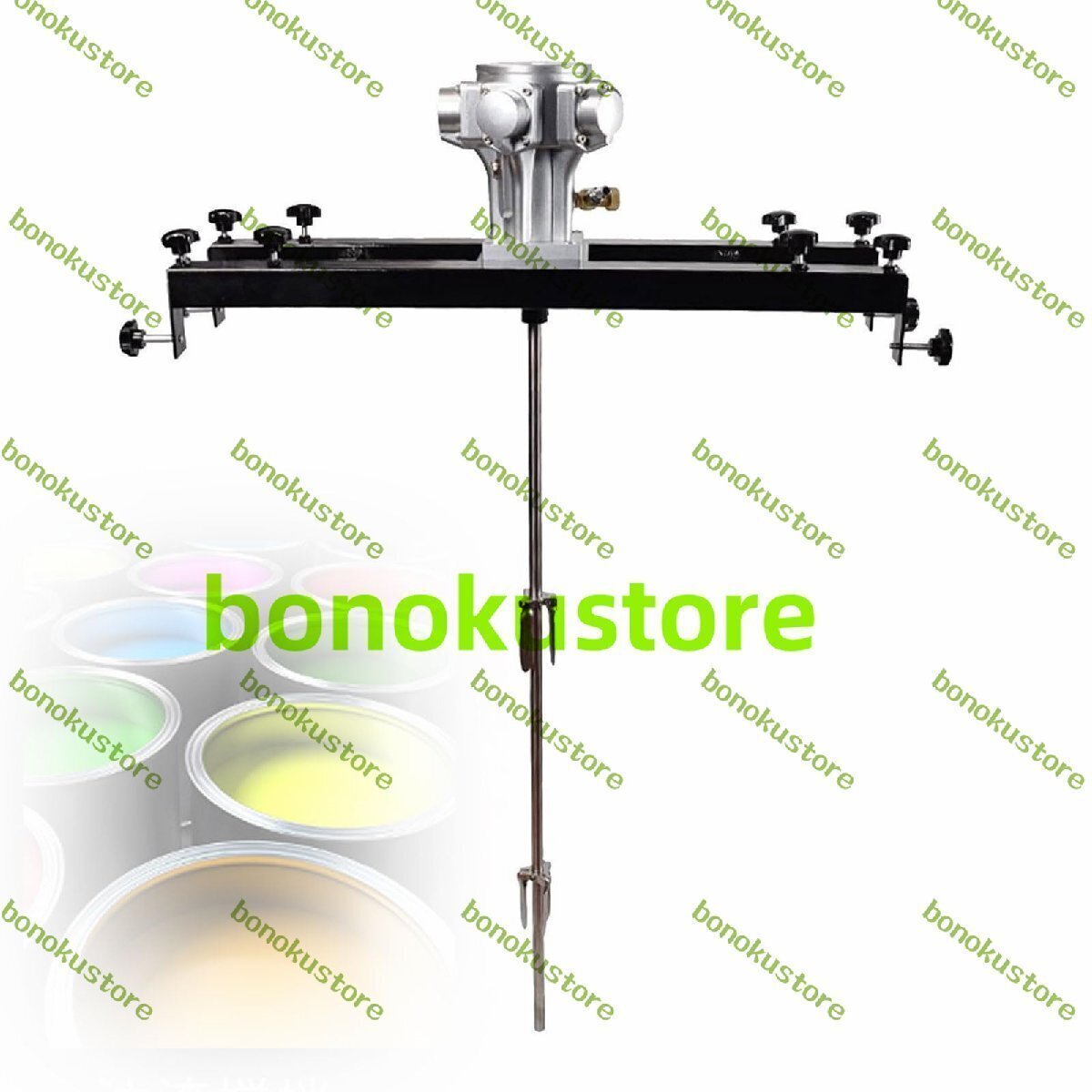 業務用空気圧撹拌機 0-2500RPM 3シリンダー空気圧ミキサー 1000L混合容量 引き込み式ブラケット付き 塗料 染料 ハイドロゾル 飼料用拍卖