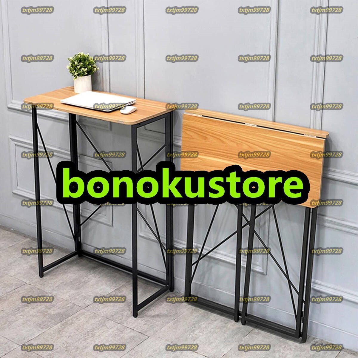 スタンディングデスク 折りたたみ パソコンデスク 省スペース 幅80cm 奥行40cm 高さ110cm 仕事の疲労軽減 ミーティングテーブル拍卖