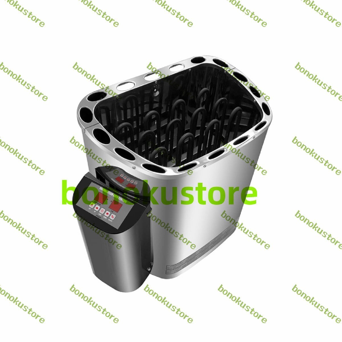 スチーム ジェネレーター サウナストーブ業務用内部制御汗蒸気ボックス発生器ステンレス鋼スプレーサウナ室加熱炉 (SAC-N 4.5KW)拍卖