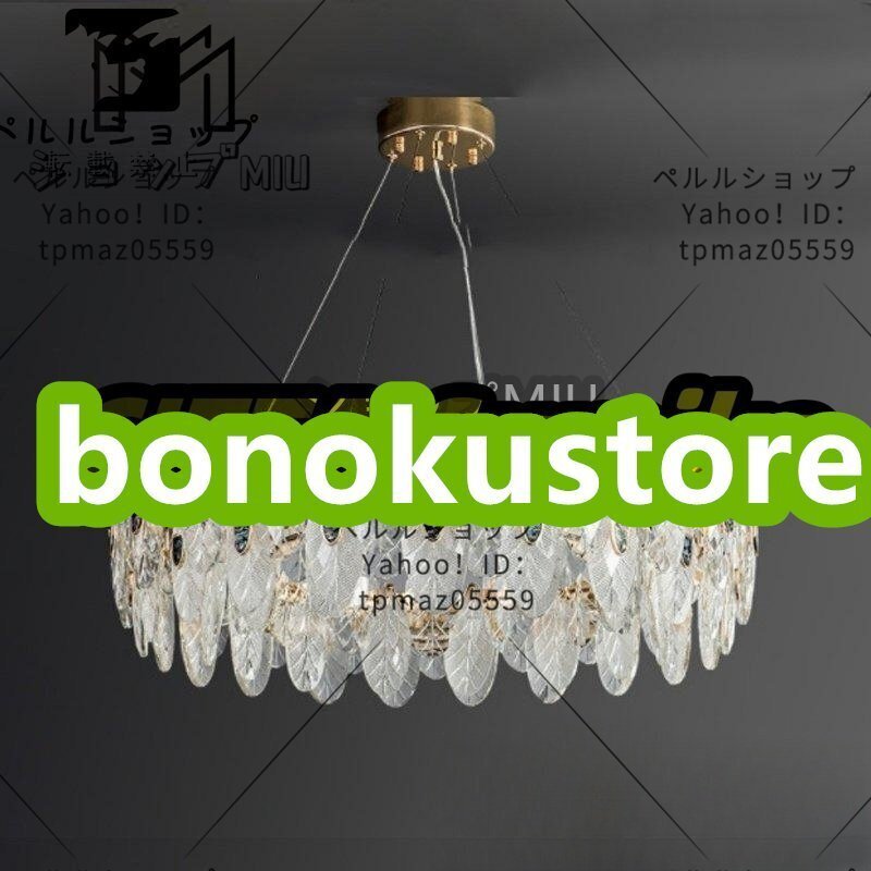 人気推薦★吊り下げ照明LED 天井照明 シャンデリア軽い贅沢とシンプルさ クリスタルシャンデリア リビングルーム 寝室拍卖