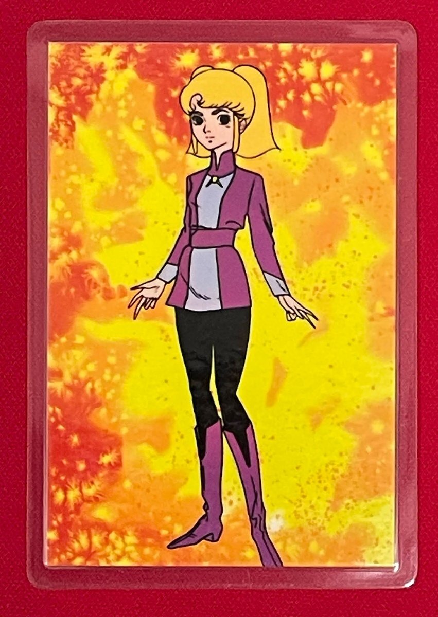 伝説巨神イデオン イムホフ・サーシャ 富野由悠季 ラミネートカード 一般店頭販売品 日本サンライズ 当時モノ 希少 A16028拍卖