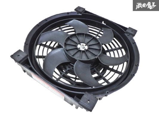 【 実動外し!! 】 社外品 汎用 10インチ 電動ファン ラジエーターファン 6枚羽 電装品 即納 棚10C拍卖