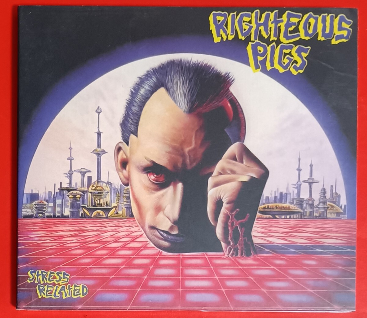 USグラインド・コア RIGHTEOUS PIGS-STRESS RELATED / LIVE AND LEARN 2 in 1 CD NAPALM DEATH DEFECATION MEATHOOK SEED THE HENCHMEN 拍卖