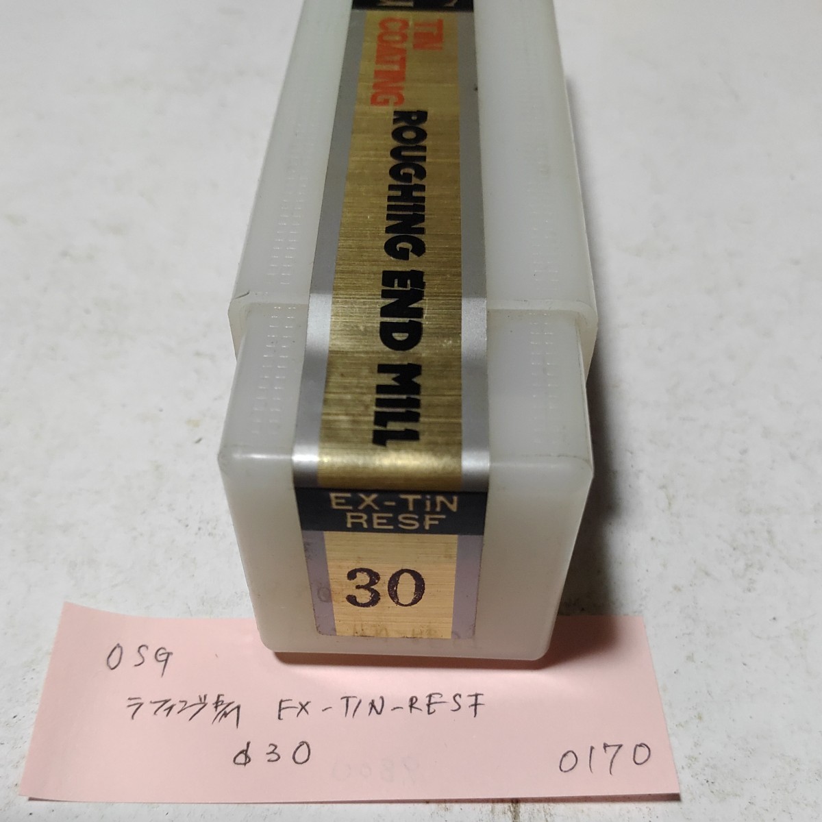 〇 O170 未使用 OSG ラフィングエンドミル コーティングエンドミル EX-TIN-RESF 30拍卖