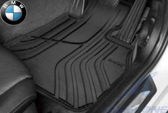 純正品 BMW フロアマット 3シリーズ F30 F31 F34 右ハンドル用 ラバーマットセット オールウェザーフロアマット フロント 2枚セット拍卖