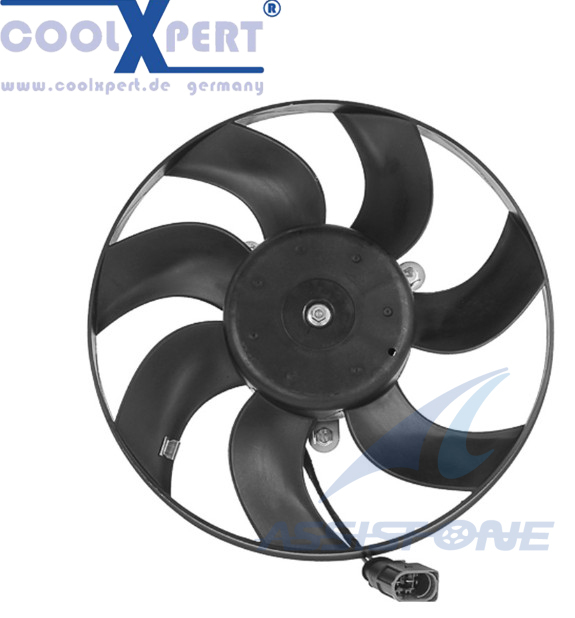 COOLXPERT製 AUDI A3 S3 8P TT TTS TTRS 8J VW イオス 1F ゴルフ5 1K ゴルフ6 1K ラジエター電動ファン ラジエーター ファン 1KM959455E拍卖