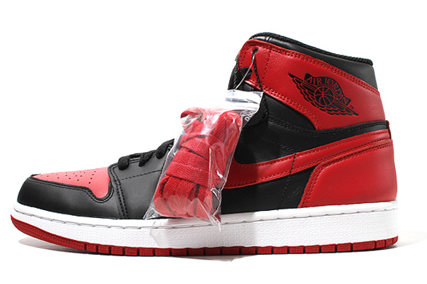 27.5cm 未使用品 NIKE ナイキ AIR JORDAN 1 RETRO HIGH OG 'Bred' (2013) エアジョーダン1 レトロ ハイ OG ブレッド スニーカー US9.5 5550拍卖