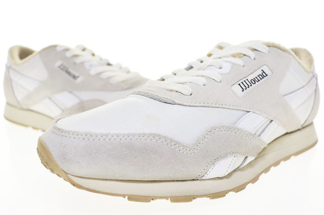 リーボック Reebok × JJJJound CLASSIC NYLON 30cm FY6070 ジョウンド クラシック ナイロン ローカット ベージュ 【ブランド古着ベクトル拍卖