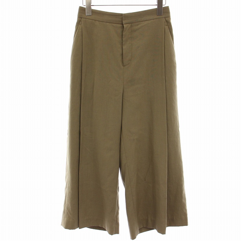 イネド INED ワイドパンツ スラックス 9 ベージュ /DK ■MT ■FS レディース拍卖