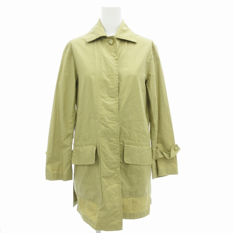 マッキントッシュ MACKINTOSH ステンカラ―コート ショート 裏チェック 32 ベージュ /GV ■GY09 レディース拍卖