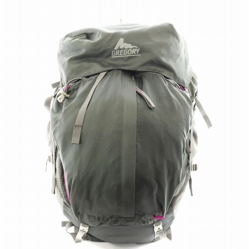 グレゴリー GREGORY リュックサック デイバッグ バックパック ナイロン グレー /AN1 メンズ拍卖