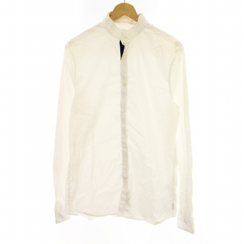 アルマーニエクスチェンジ A/X ARMANI EXCHANGE シャツ 長袖 カットソー M 白 6YZC14 /MM メンズ拍卖