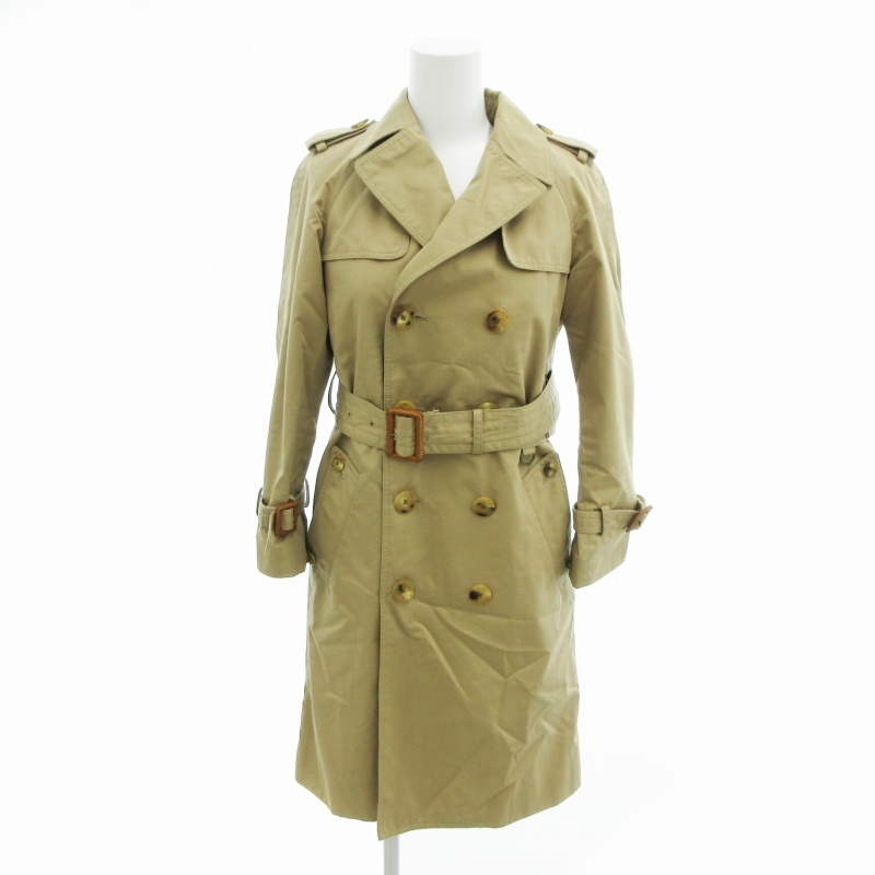 ドゥーズィエムクラス DEUXIEME CLASSE Royale 小さいサイズ トレンチコート 中綿 ライナー ベルト ミドル丈 32 ベージュ拍卖