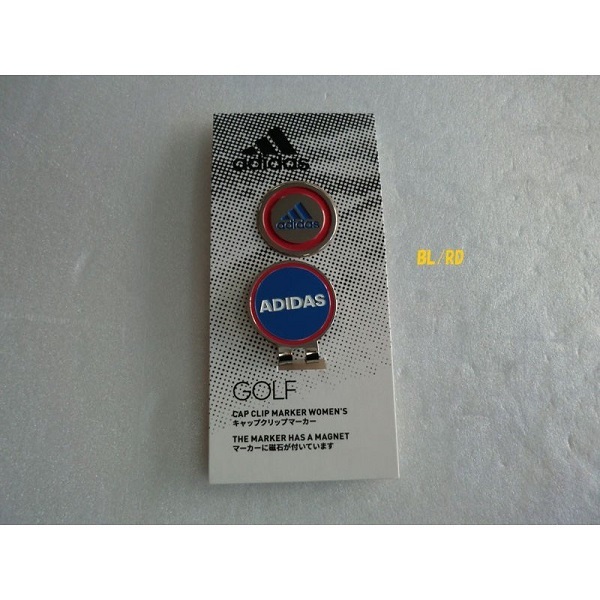 アディダス マーカー キャップクリップ マーカー BL/RD(新品、未使用)(即納)拍卖
