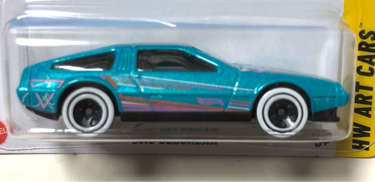 レア 1981 DMC DeLorean 2800 PRV ZMJ-159 V6 SOHC イタルデザイン ジウジアーロ 2025 HW Art Car ターコイズ ブルー マンソン チェン拍卖