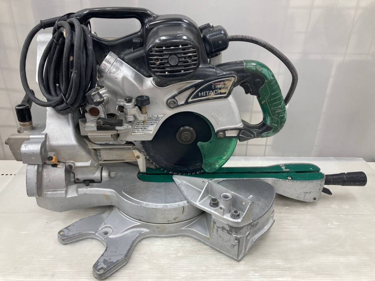 【中古品】【0924】★日立工機 190㎜卓上スライド丸のこ C7RSH ITPKE2QK8V7P拍卖