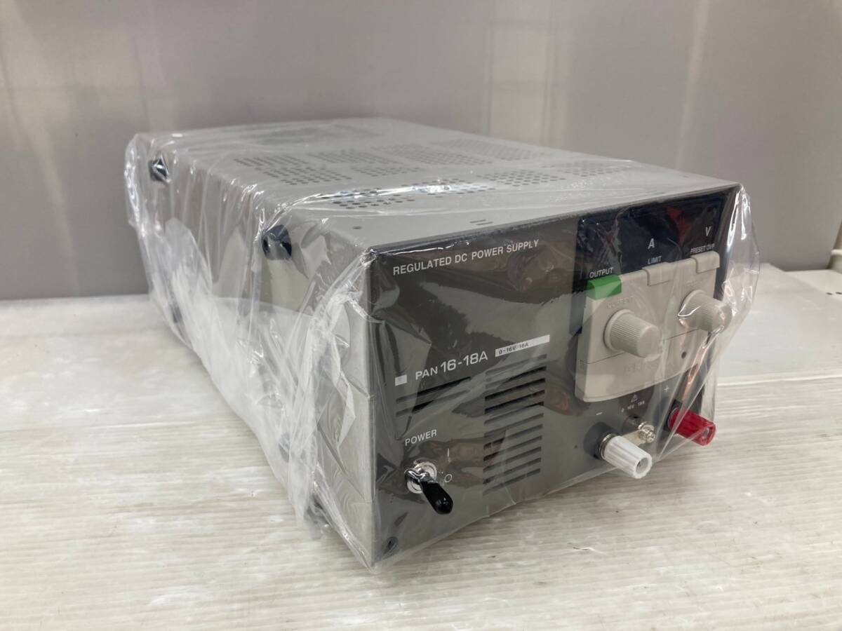 【未使用品】【0924】直流安定化電源 PAN16-18A IT3GKSA1APN0拍卖