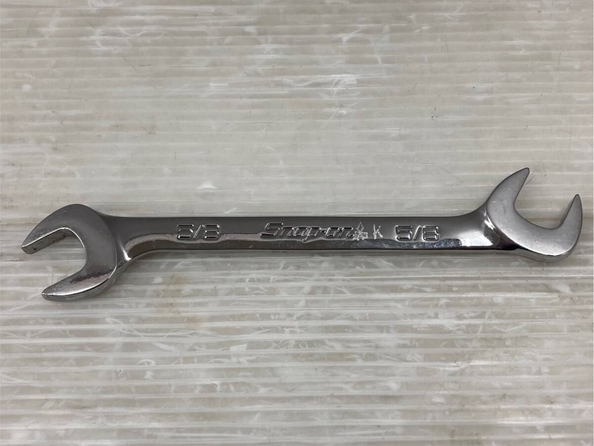 【中古品】【0924】スナップオン 5/8インチ オープンエンドレンチ 4ウェイアングルヘッド 【並行輸入】 VS20B IT9UHT8RGR19拍卖
