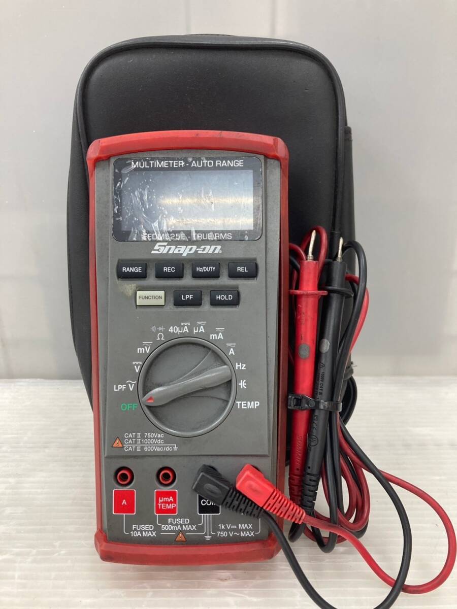 【中古品】【0924】★Snap-on デジタルマルチメーター EEDM525E IT0DZBPCBU9S拍卖