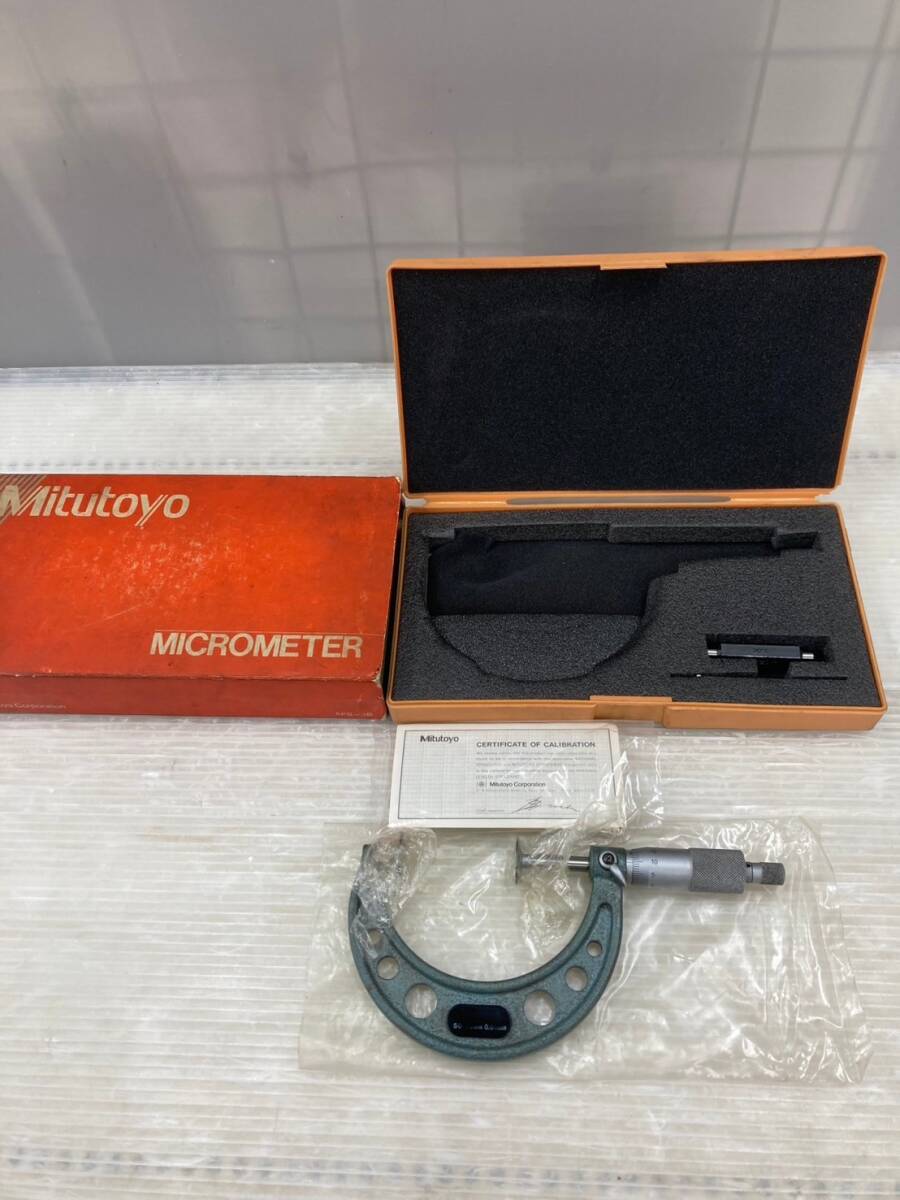 【中古品】【0924】ミツトヨ 歯厚マイクロメーター GMA75 ITSNMM60H3HY拍卖