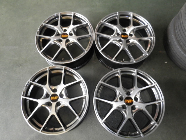 F55 56 ミニ クーパーD マルカ MID RMP 025F 18インチ 7J +51 5H112 HPMC/BF 4本セット専用ボルト付 福岡 北九州拍卖