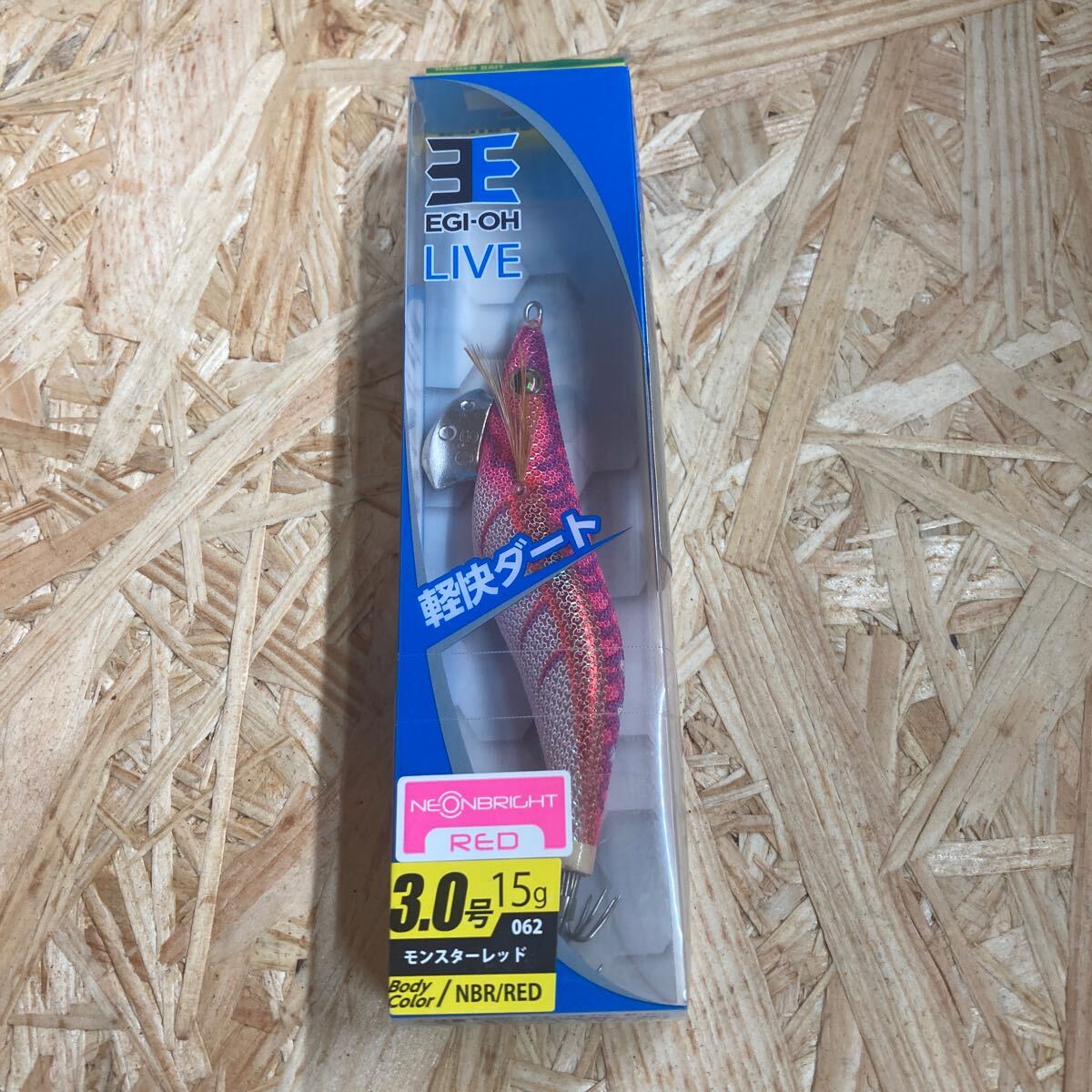 即決 3.0号 エギ王ライブ ネオンブライト モンスターレッド ヤマシタ エギ王LIVE拍卖