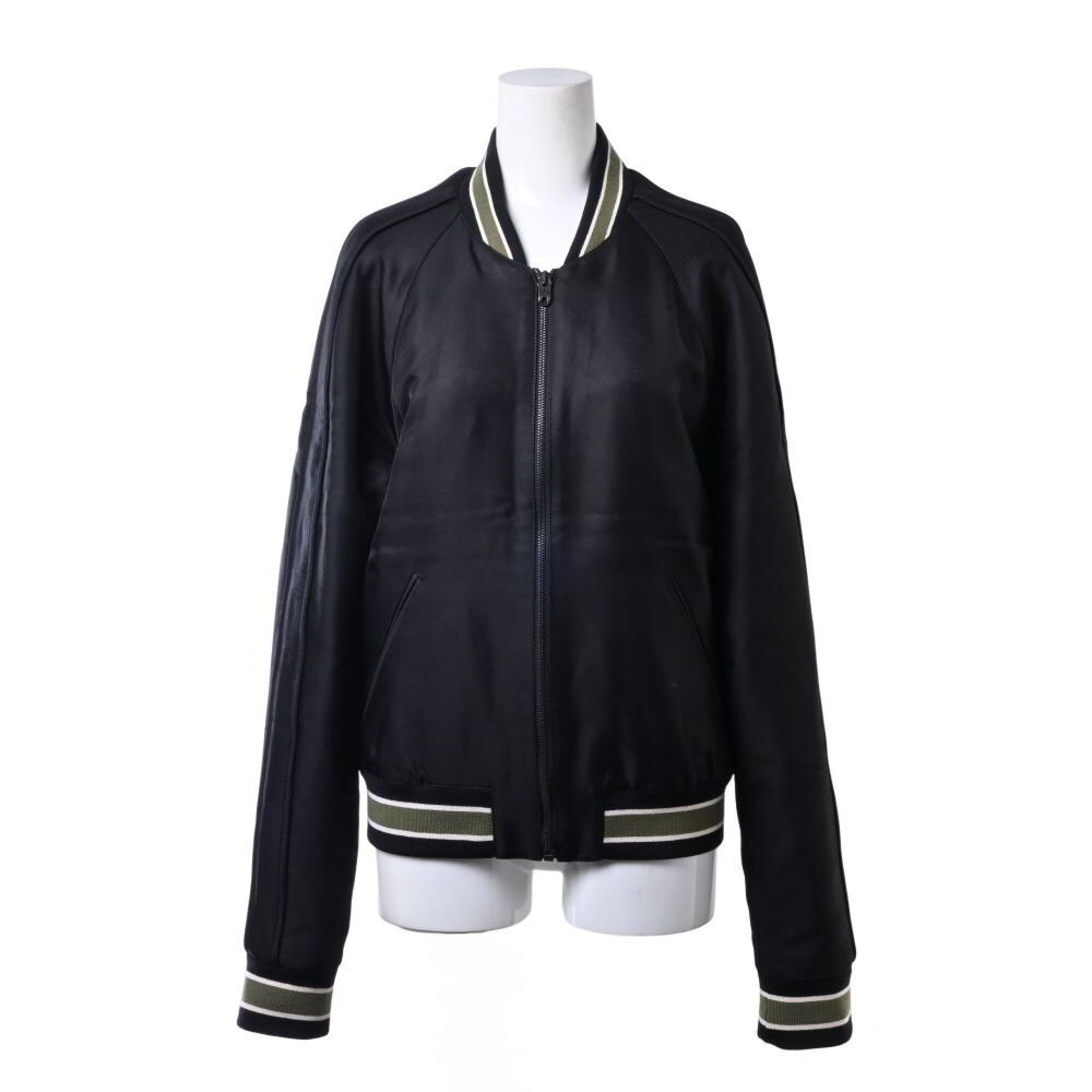 美品 BALENCIAGA JOIN A WEIRD TRIP スフィンクス刺繍 ブルゾン 40 ブラック バレンシアガ KL4B2LQU62拍卖