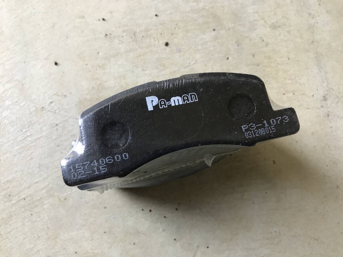 当時物 未使用 旧車 フロントブレーキパッド Pa-man 三菱・日産 ミニカ ミニキャブ クリッパー #15740600 P3-1073  HF8300 拍卖