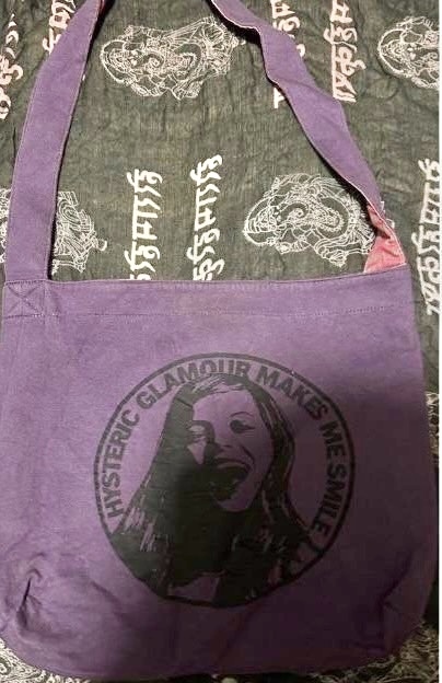 ヒステリックグラマー ガール柄 ショルダーバッグ 拍卖