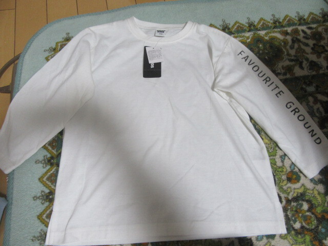 新品ANAPKIDSアナップキッズ110サイズ長袖Tシャツ1650円を激安即決180円双子ちゃんペア可拍卖