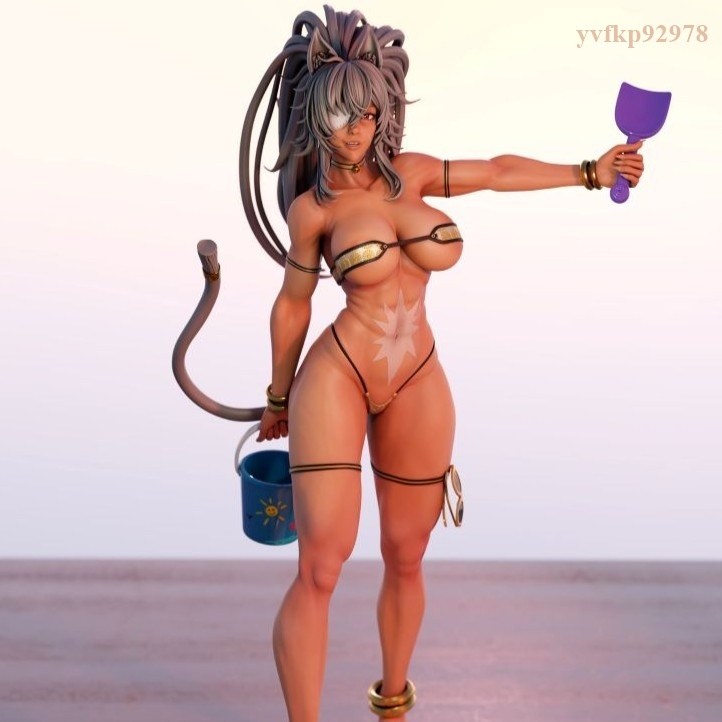 ギレーヌ 無職転生 / Ghislaine Jobless Reincarnation / ガレージキット ガレキ レジン 未塗装 【1/16スケール】拍卖