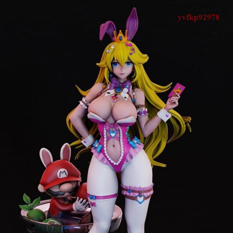 ピーチ バニーガールver / Princess Peach / ガレージキット ガレキ レジン 未塗装 【1/18スケール】拍卖