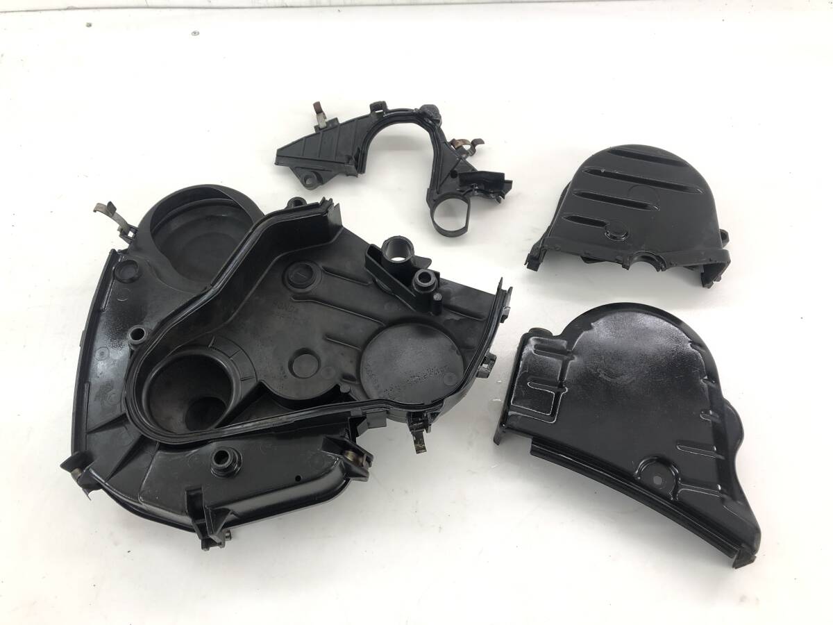 _b191323 ホンダ アクティトラック SDX HA3 エンジン フロントカバー プーリー ファン タイミング ベルト E07A HA4 バン HH3 HH4拍卖