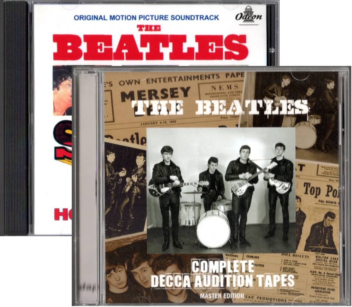 2点【COMPLETE DECCA AUDITION (MASTER EDITION)】&【SHEA and HOLLYWOOD BOWL】Beatles ビートルズ拍卖