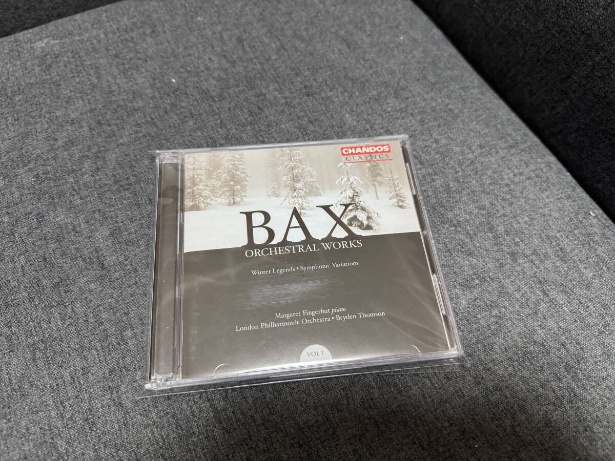 ■バックス/管弦楽曲集、vol7/ WInter Legend/Symphonic Variation・・・トムソン指揮ロンドンフィルハーモニック/2CD拍卖