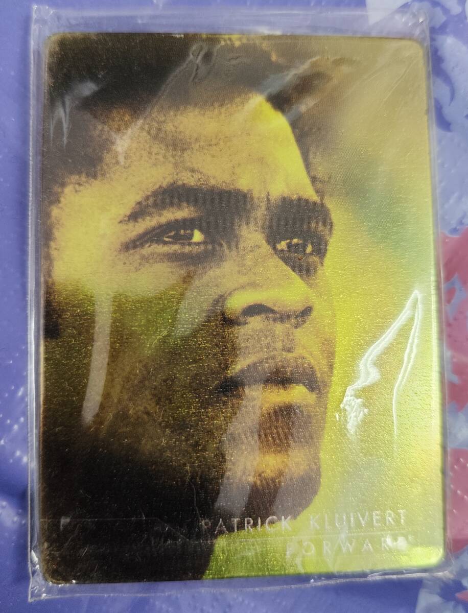 】Adidas】Patrick Kluivert●Player Facts 金属カード拍卖
