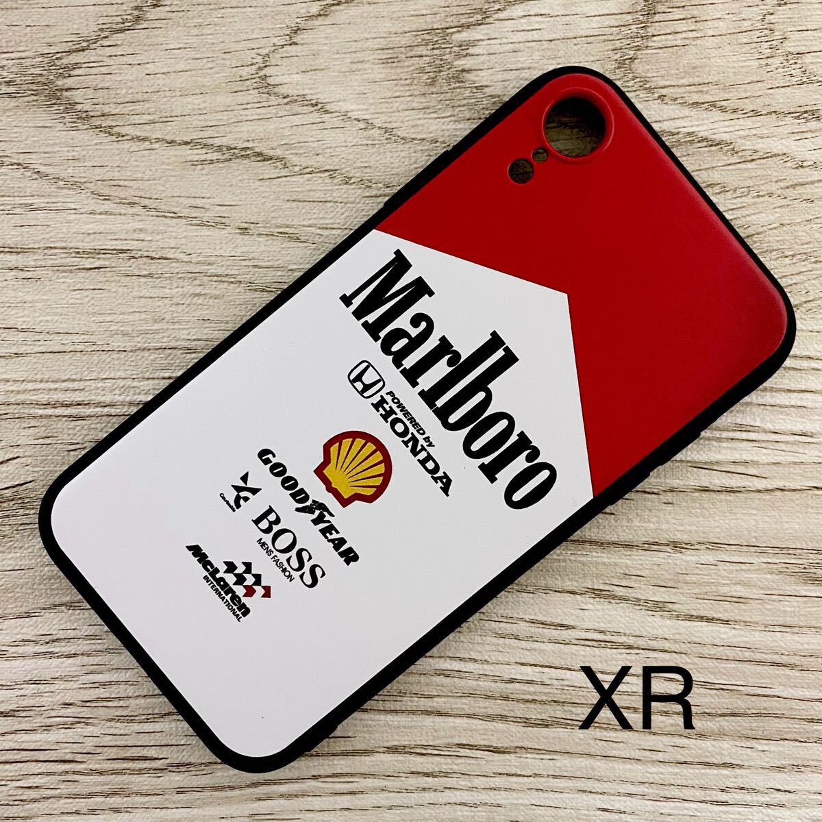 マールボロ マクラーレン ホンダ iPhone XR ケース F1 McLaren Honda マルボロ アイルトン・セナ スマホ拍卖