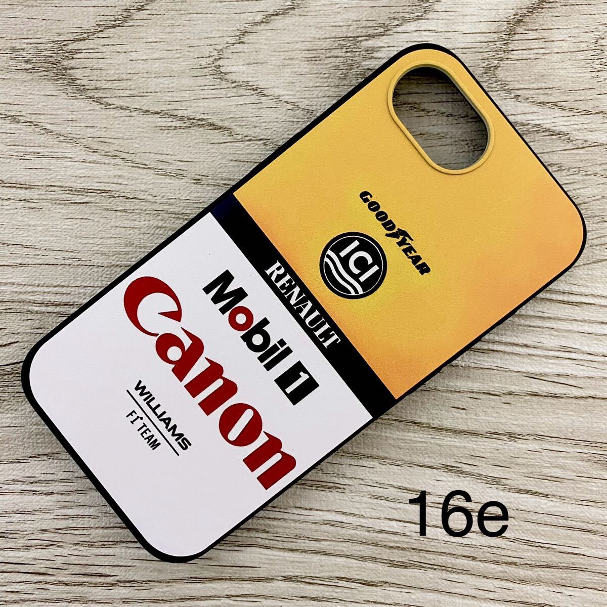 キヤノン ウィリアムズ ルノー iPhone 16e ケース F1 Williams FW14 キャノン マンセル パトレーゼ セナ スマホ拍卖