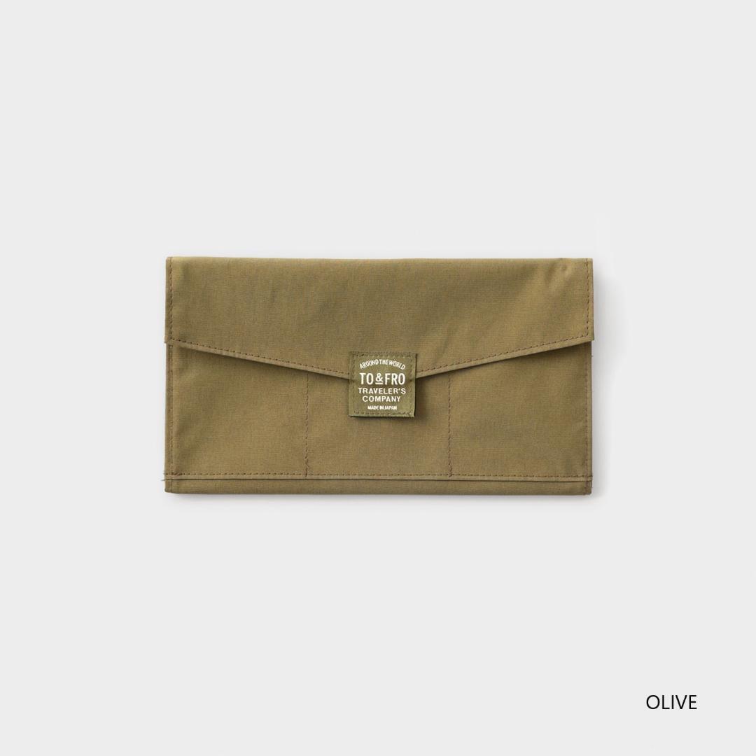 トラベラーズノート TO&FRO レギュラーサイズ ジッパーケース オリーブ拍卖