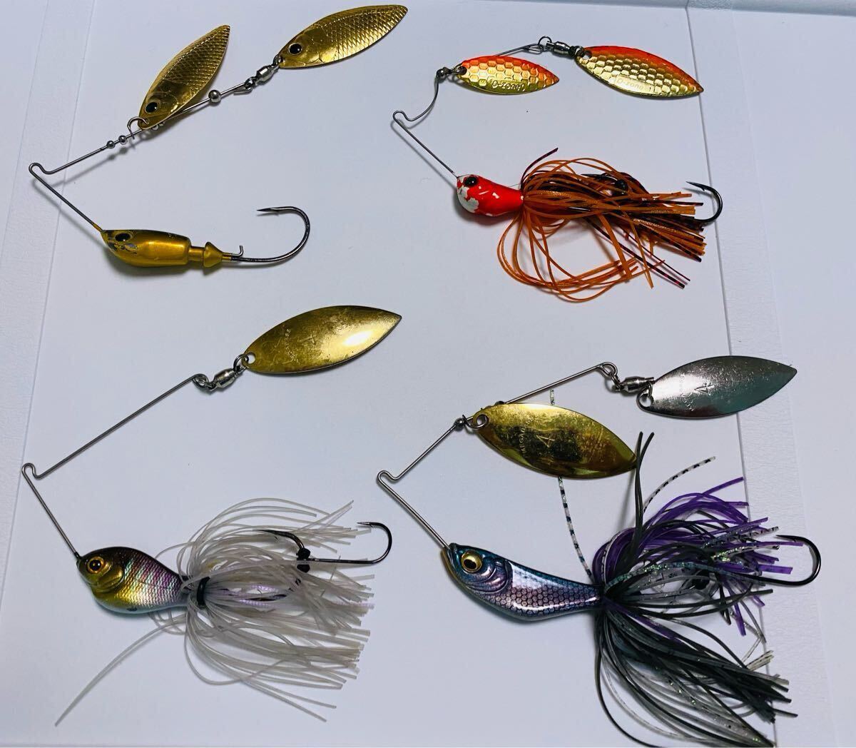 スピナーベイト deps エバーグリーン メガバス×2拍卖