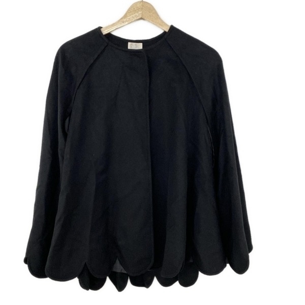 シーニュ cygne サイズ0 XS - 黒 レディース 長袖/ショート丈/春/秋 コート拍卖