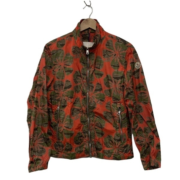 モンクレール MONCLER ブルゾン サイズ2 RENOIR レッド×カーキ ジャケット拍卖