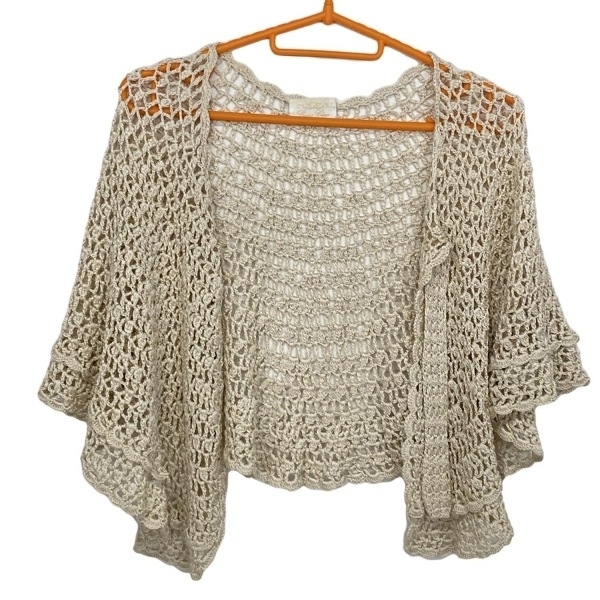 グレースクラス Grace Class ストール(ショール) - シルク アイボリー 美品 マフラー拍卖