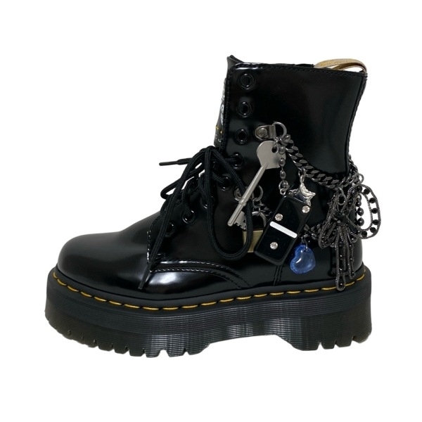 ドクターマーチン Dr.Martens ショートブーツ UK5 - レザー 黒 レディース 1460/23AW/MARC JACOBSコラボ 靴拍卖