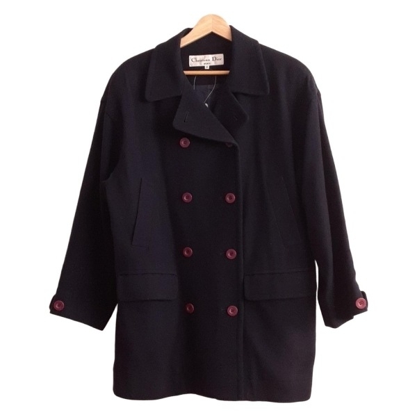クリスチャンディオールスポーツ ChristianDiorSports サイズM - ダークネイビー レディース 長袖/秋/冬 美品 コート拍卖