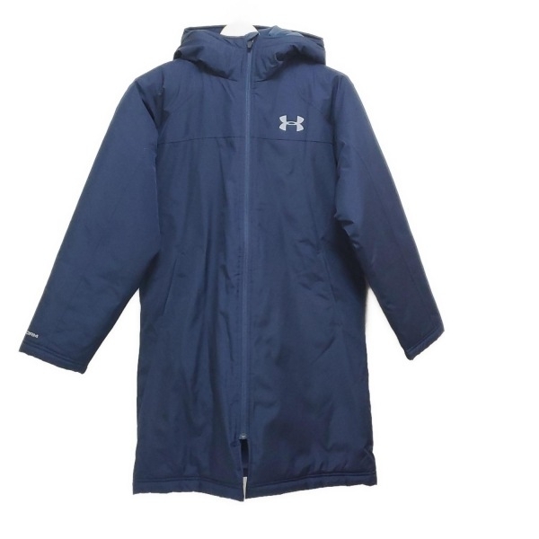 アンダーアーマー UNDER ARMOUR サイズXL - ネイビー レディース 長袖/中綿/冬 コート拍卖
