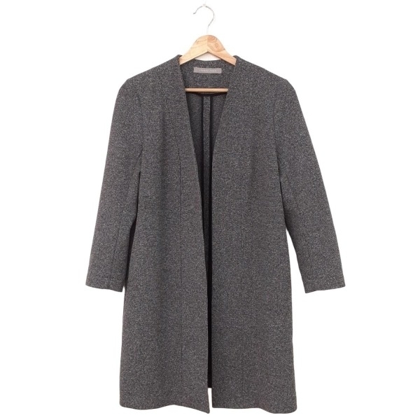 セオリーリュクス theory luxe サイズ038 M 黒×グレー×白 レディース 春・秋物 美品 コート拍卖