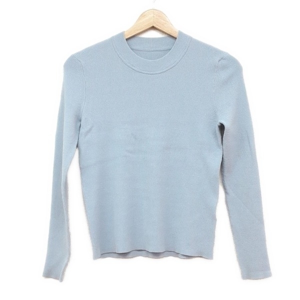 アドーア ADORE 長袖セーター/ニット サイズ38 M - ライトブルー レディース 美品 トップス拍卖