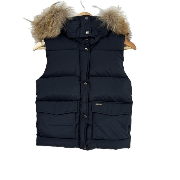 ウールリッチ WOOLRICH ダウンベスト サイズS - ダークネイビー レディース タヌキ/秋/冬 美品 ジャケット拍卖
