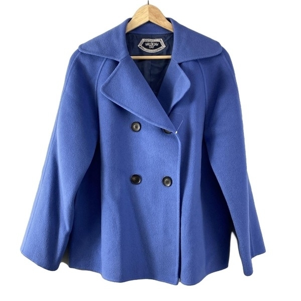 マーレンダム MARLENEDAM サイズ40 M - ブルー レディース 長袖/ショート丈/冬 コート拍卖